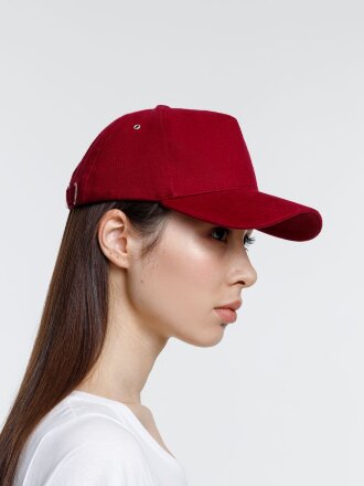 Бейсболка Standard, бордовая Бейсболка Standard, бордовая