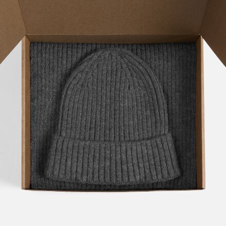 Набор Laconi, темно-серый меланж Набор Laconi, темно-серый меланж