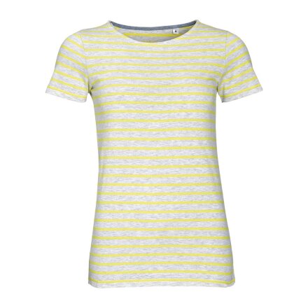 Футболка Miles Women серая с желтым Футболка Miles Women серая с желтым