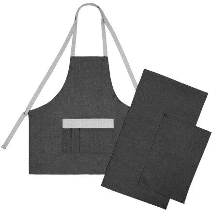 Фартук Settle In, темно-серый Фартук Settle In, темно-серый