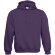 Толстовка Hooded, фиолетовая с нанесением логотипа