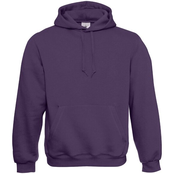 Толстовка Hooded, фиолетовая с нанесением логотипа