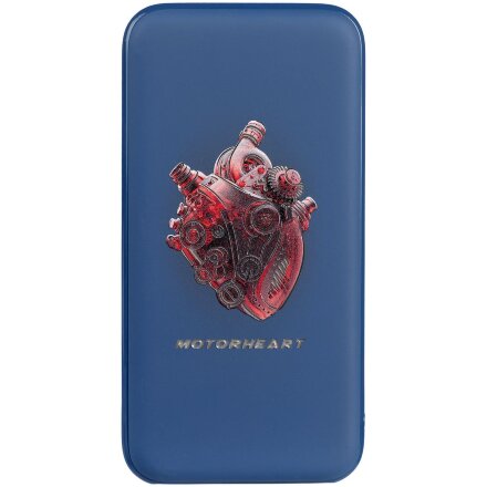 Аккумулятор с подсветкой markBright City, 10000 мАч, синий Аккумулятор с подсветкой markBright City, 10000 мАч, синий