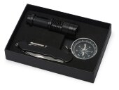 Набор для активного отдыха Decker из компаса, фонарика и мультитула Набор для активного отдыха Decker из компаса, фонарика и мультитула