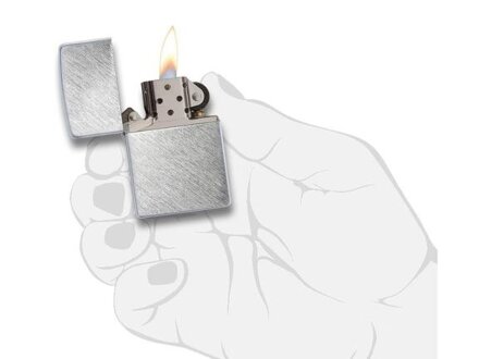 Зажигалка ZIPPO с покрытием Herringbone Sweep, латунь/сталь, серебристая, матовая, 38x13x57 мм Зажигалка ZIPPO с покрытием Herringbone Sweep, латунь/сталь, серебристая, матовая, 38x13x57 мм