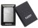 Зажигалка ZIPPO с покрытием Herringbone Sweep, латунь/сталь, серебристая, матовая, 38x13x57 мм с нанесением логотипа