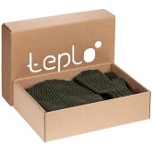 Набор Nordkyn с шарфом, зеленый (оливковый) Набор Nordkyn с шарфом, зеленый (оливковый)