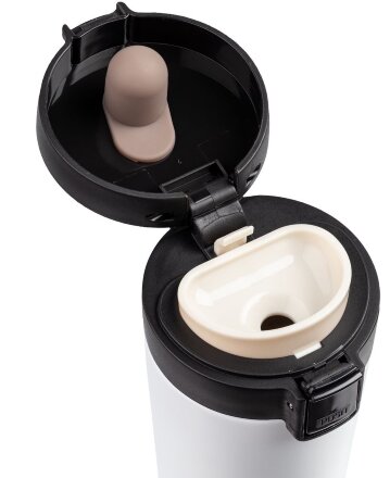 Термостакан с ситечком No Leak Infuser, белый Термостакан с ситечком No Leak Infuser, белый