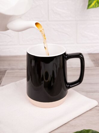 Кружка Gonna, черная Кружка Gonna, черная