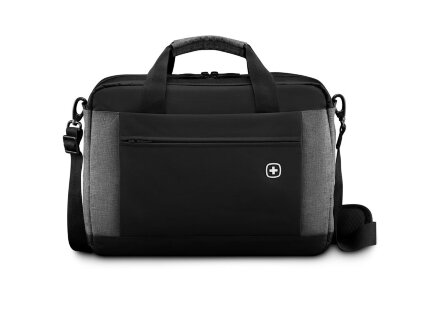Портфель для ноутбука 16'' WENGER Underground, черный/серый, полиэстер, 43 x 9 x 31 см, 9 л Портфель для ноутбука 16'' WENGER Underground, черный/серый, полиэстер, 43 x 9 x 31 см, 9 л