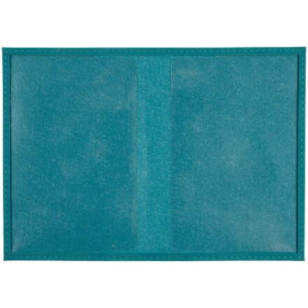 Обложка для паспорта Nubuk, бирюзовая Обложка для паспорта Nubuk, бирюзовая