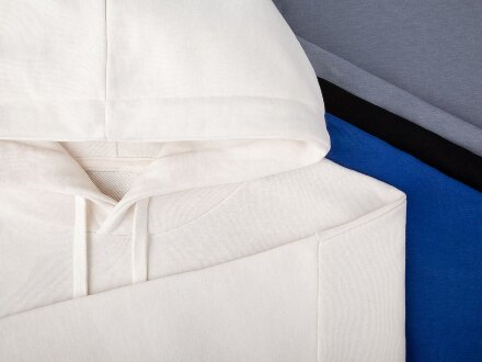 Худи унисекс H2, молочно-белое Худи унисекс H2, молочно-белое