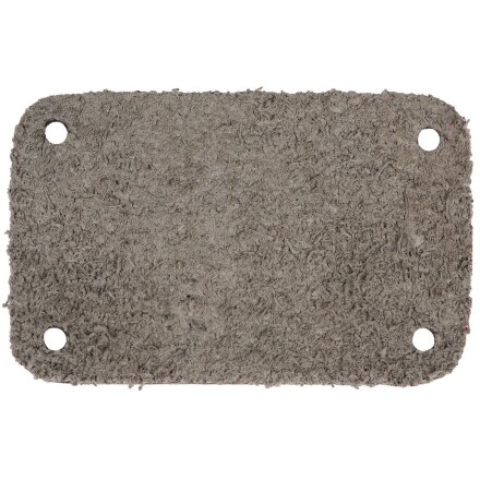 Лейбл кожаный Beta, S, серый Лейбл кожаный Beta, S, серый