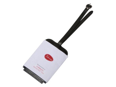 Багажная бирка из PU Fabrizio, черный Багажная бирка из PU Fabrizio, черный