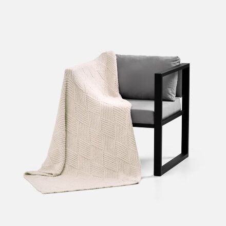 Плед Aspetta, молочный