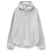 Анорак флисовый унисекс Fliska, светло-серый Анорак флисовый унисекс Fliska, светло-серый