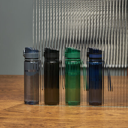 Бутылка для воды Como, черная