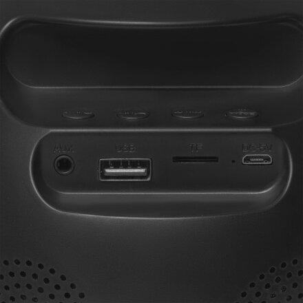 Лампа-колонка со световым будильником dreamTime, ver.2, черная Лампа-колонка со световым будильником dreamTime, ver.2, черная