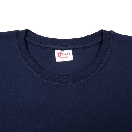 Футболка женская T-bolka Stretch Lady, кобальт (темно-синяя) Футболка женская T-bolka Stretch Lady, кобальт (темно-синяя)