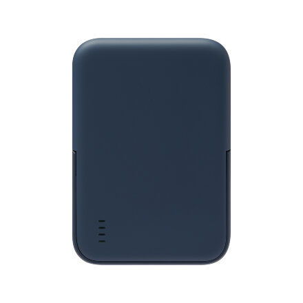 Внешний аккумулятор Union PD 10000mAh с функцией беспроводной зарядки 15W, синий