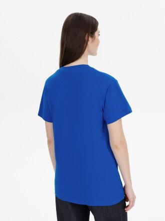 Футболка унисекс T-Bolka 180, ярко-синяя Футболка унисекс T-Bolka 180, ярко-синяя