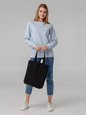 Холщовая сумка Avoska, черная Холщовая сумка Avoska, черная