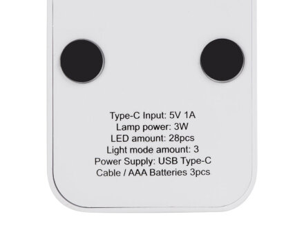 Складывающаяся настольная LED лампа Stack N, 3 Вт, белый Складывающаяся настольная LED лампа Stack N, 3 Вт, белый