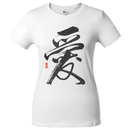 Футболка женская «Вечные ценности. Любовь», белая Футболка женская «Вечные ценности. Любовь», белая