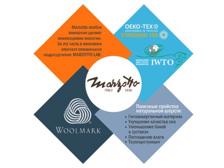 Плед MARZOTTO AREQUIPA 5200, мультиколор Плед MARZOTTO AREQUIPA 5200, мультиколор