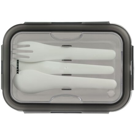 Ланчбокс Hard Work, серый Ланчбокс Hard Work, серый