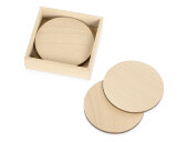 Набор круглых костеров на подставке Drink Набор круглых костеров на подставке Drink