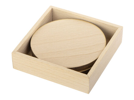 Набор круглых костеров на подставке Drink Набор круглых костеров на подставке Drink