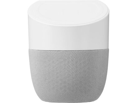 Портативная колонка с беспроводной зарядкой Shuttle, 5 Вт, белый Портативная колонка с беспроводной зарядкой Shuttle, 5 Вт, белый