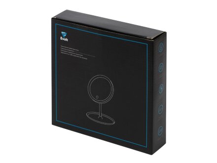 Косметическое зеркало с LED-подсветкой Beautific, белый Косметическое зеркало с LED-подсветкой Beautific, белый