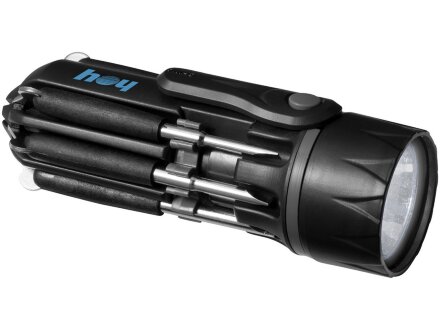 Фонарик с отвертками Spidey 8 в 1, черный Фонарик с отвертками Spidey 8 в 1, черный