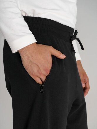 Джоггеры унисекс Kosmos, черные Джоггеры унисекс Kosmos, черные