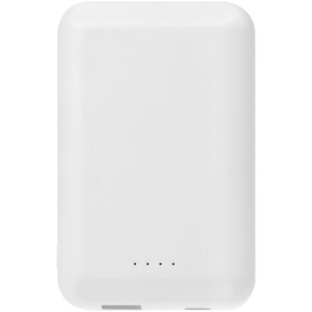 Магнитный беспроводной аккумулятор Magback 5000 мАч, белый Магнитный беспроводной аккумулятор Magback 5000 мАч, белый