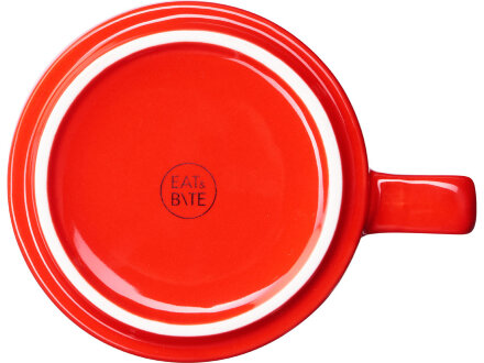 Набор чашка с бамбуковым блюдцем Sheffield, красный Набор чашка с бамбуковым блюдцем Sheffield, красный