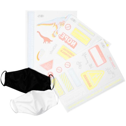 Набор масок для лица с термонаклейками «Знаки свыше» Набор масок для лица с термонаклейками «Знаки свыше»