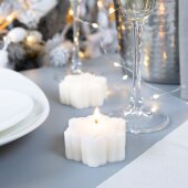 Свеча Snowlight 2, белая, 6 см Свеча Snowlight 2, белая, 6 см