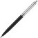 Ручка шариковая Senator Point Metal, ver.2, черная с нанесением логотипа