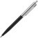 Ручка шариковая Senator Point Metal, ver.2, черная с нанесением логотипа
