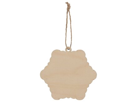 Подвеска деревянная Кристаллик Подвеска деревянная Кристаллик