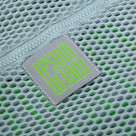 Лейбл светоотражающий Tao, L, серый