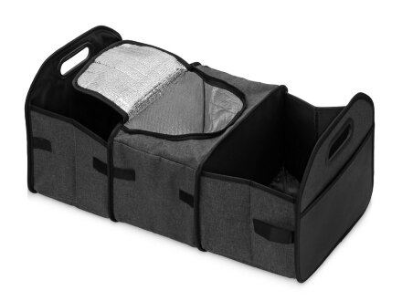 Органайзер автомобильный складной Harmony, темно-серый Органайзер автомобильный складной Harmony, темно-серый