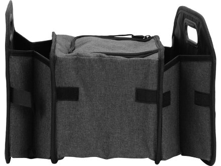 Органайзер автомобильный складной Harmony, темно-серый Органайзер автомобильный складной Harmony, темно-серый