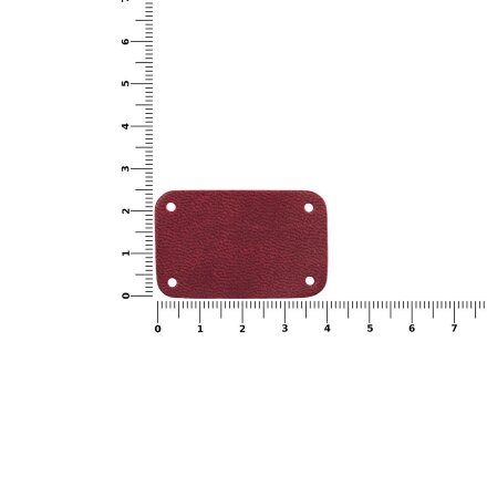 Лейбл Latte, S, винный Лейбл Latte, S, винный