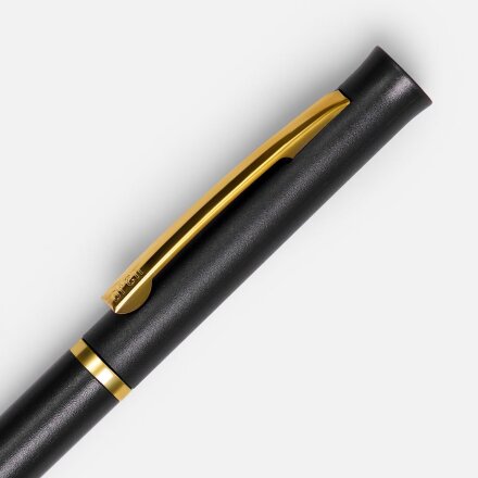 Ручка шариковая Euro Gold, черная Ручка шариковая Euro Gold, черная