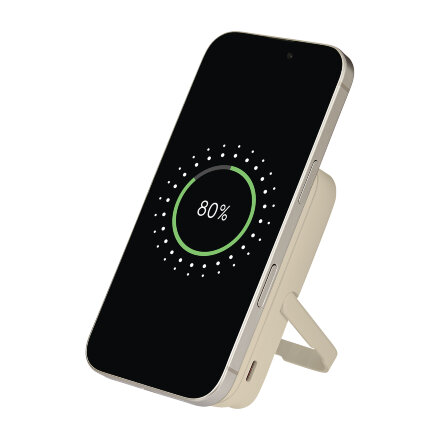 Внешний аккумулятор Union PD 10000mAh с функцией беспроводной зарядки 15W, серый