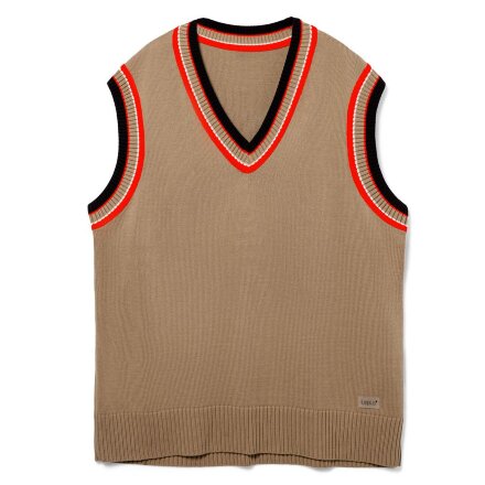 Жилет оверсайз унисекс Cornell в сумке, бежевый Жилет оверсайз унисекс Cornell в сумке, бежевый